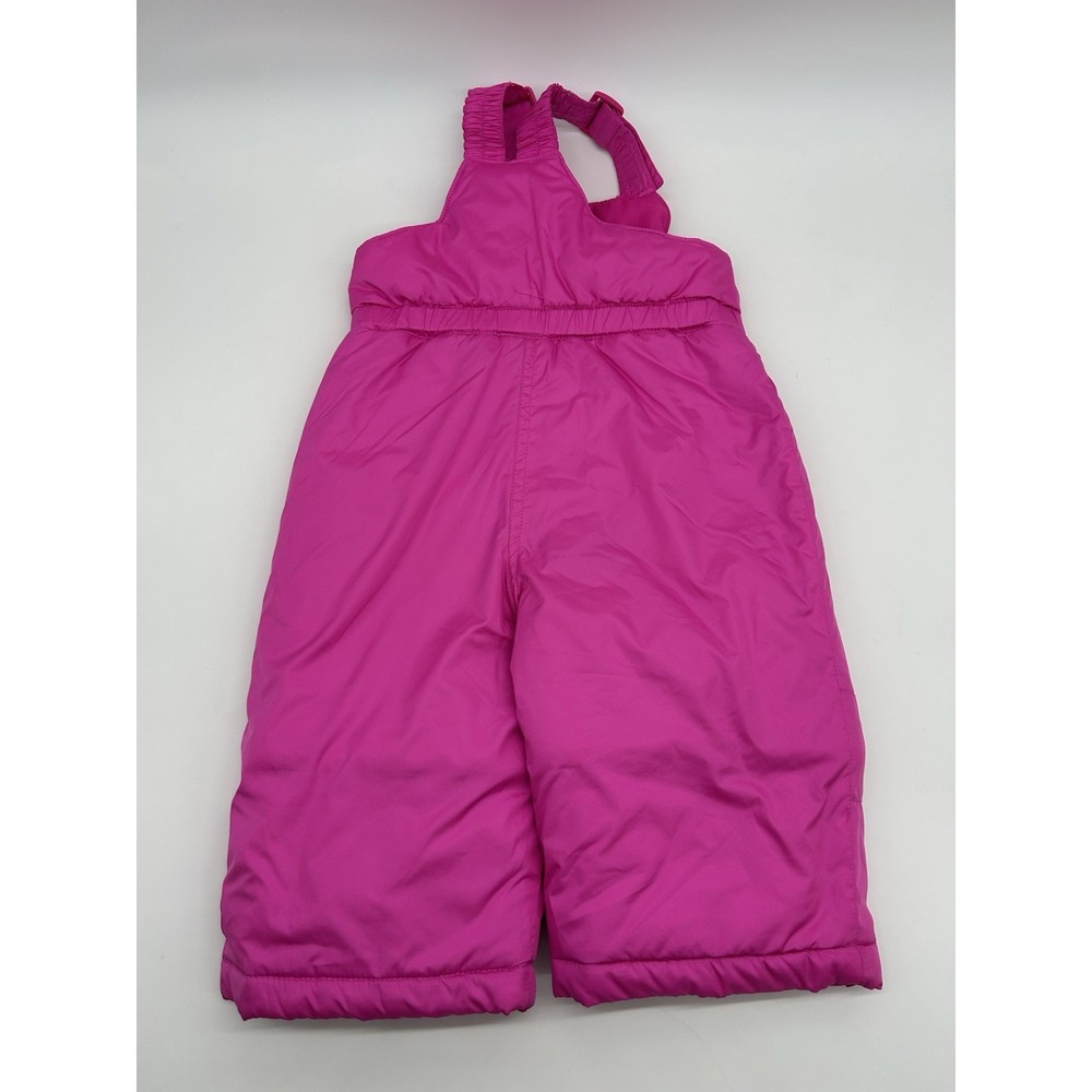 Snowsuit Bib Toughskins Pink Girls 12M